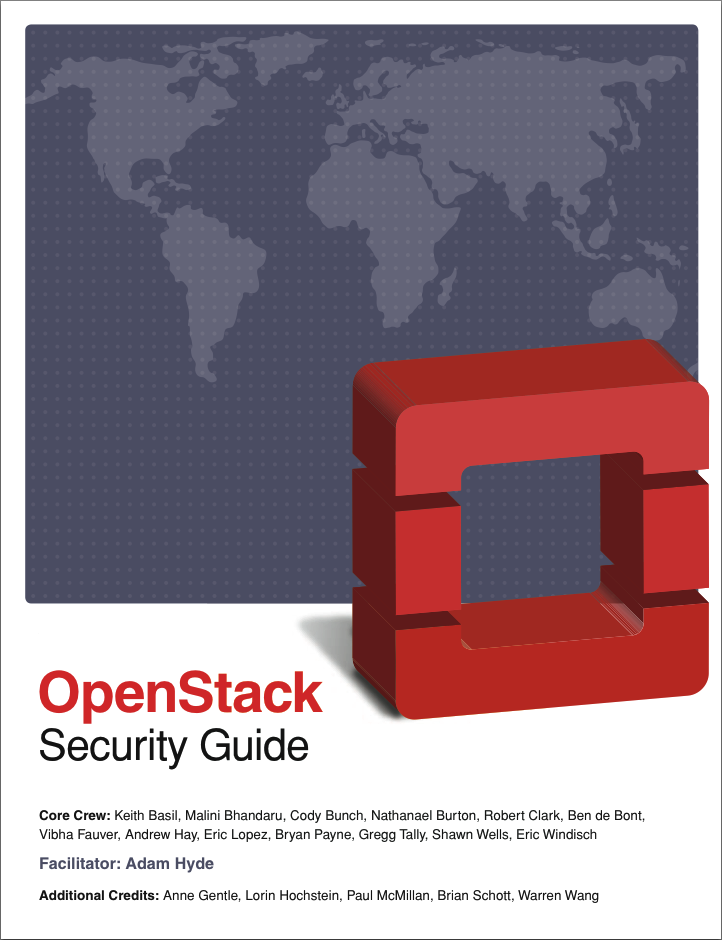 OpenStack Security Guide cover