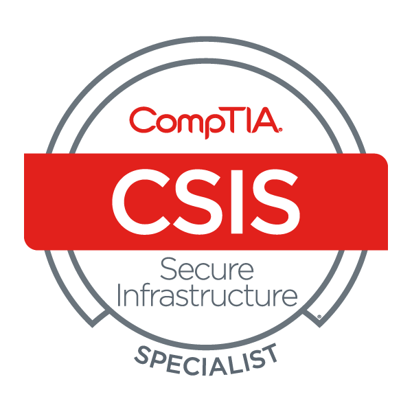 CompTIA Secure Infrastructure Specialist (CSIS) Logo