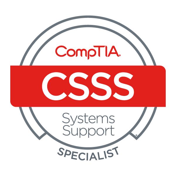 CompTIA Systems Support Specialist (CSSS) Logo