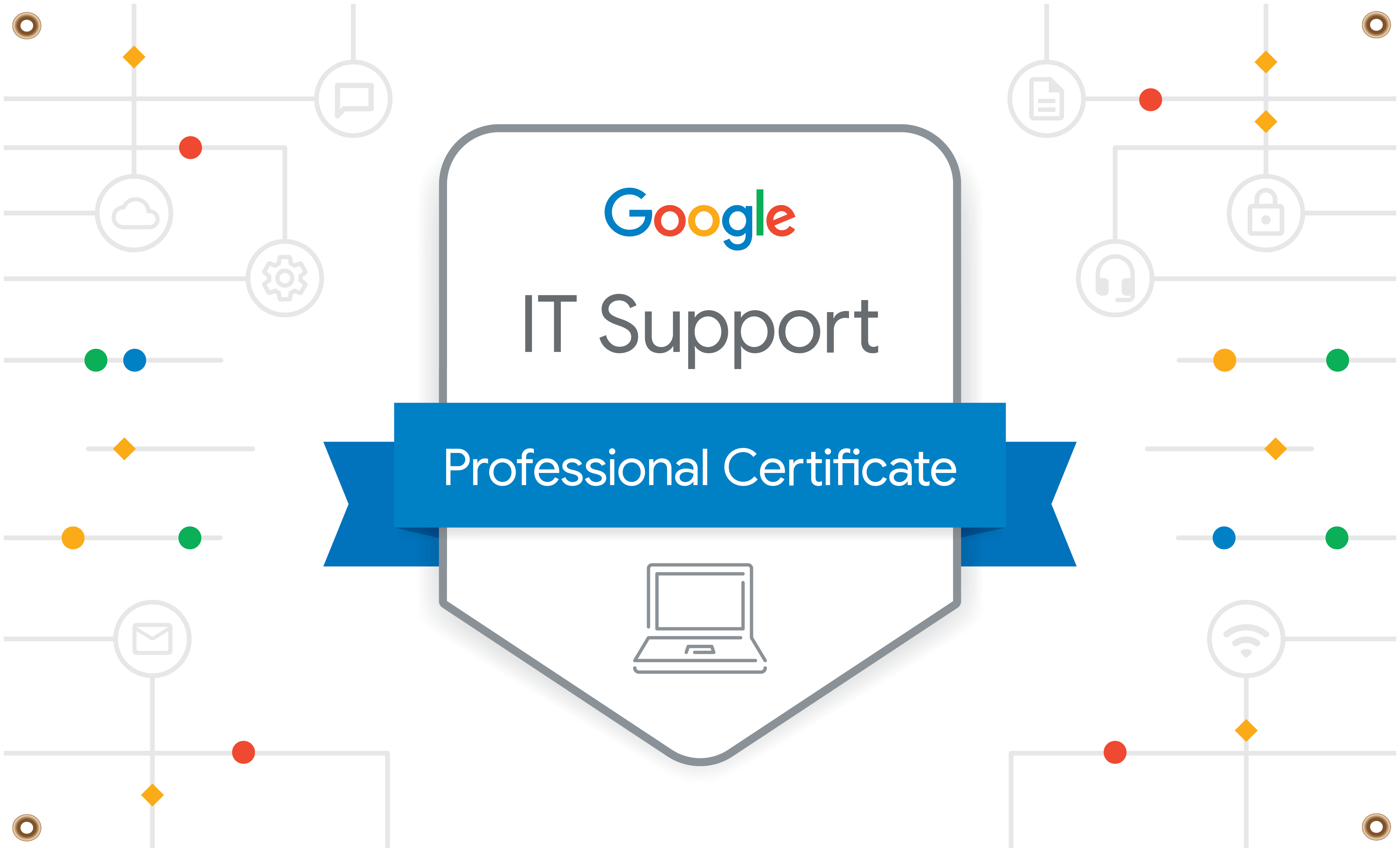 Google IT Support Professional Certificate Logo