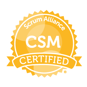 ScrumAlliance Certified Scrum Master (CSM) Logo