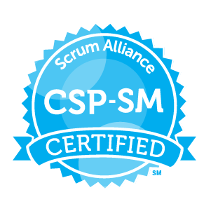 ScrumAlliance Certified Scrum Professional - Scrum Master (CSP-SM) Logo